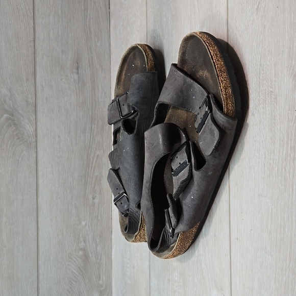Birkenstock Women Milano Sandals Flats shoes sz 41/10 Regular - Picture 1 of 16